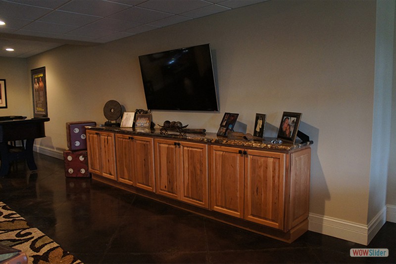 Gameroom Custom Cabinets